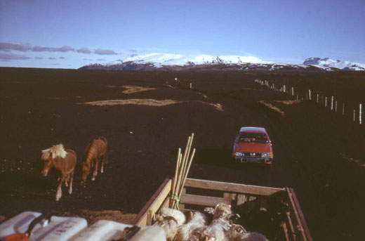 Í Sölvahrauni 1984