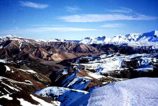 Jökulgil tekið í Hnausum 1970 
