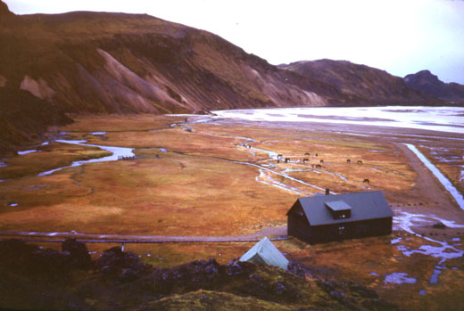Vötnugt í Landmannalaugum
